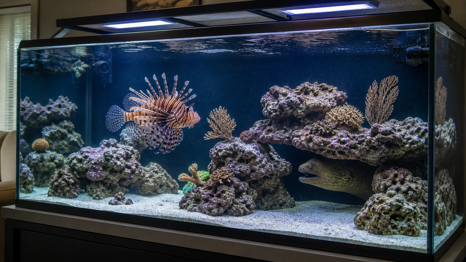 Guides: How to Set Up a Saltwater Predator Tank Without Building a Feeding Disaster